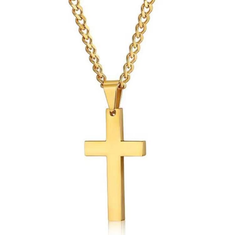 Collier Homme avec pendentif croix