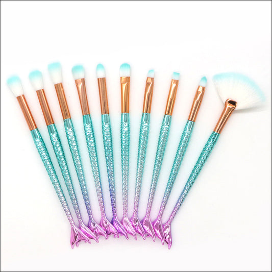 Lot de 10 pinceaux